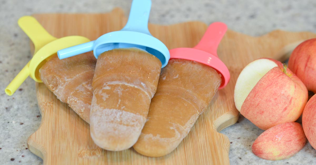 Apple Cider Pops | Blending For Good