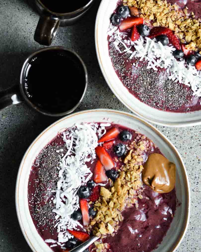 acai bowl coffee